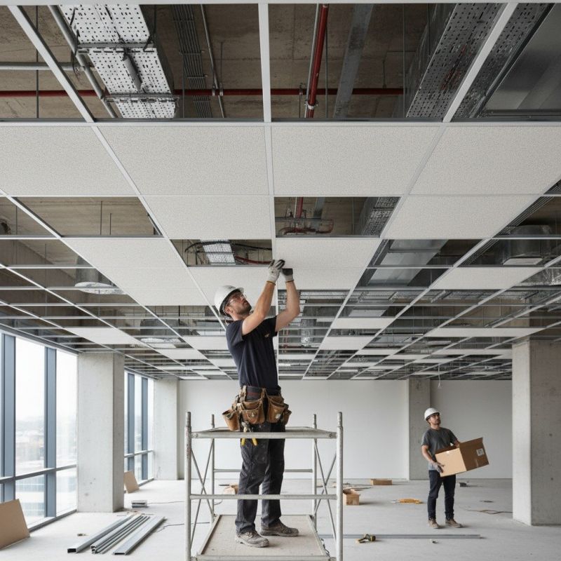 Office Ceiling Installation